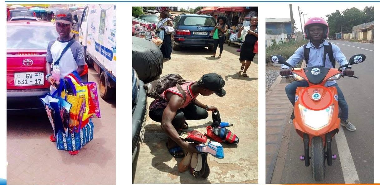 Ronaldo Adams — Early days selling on the streets of Accra