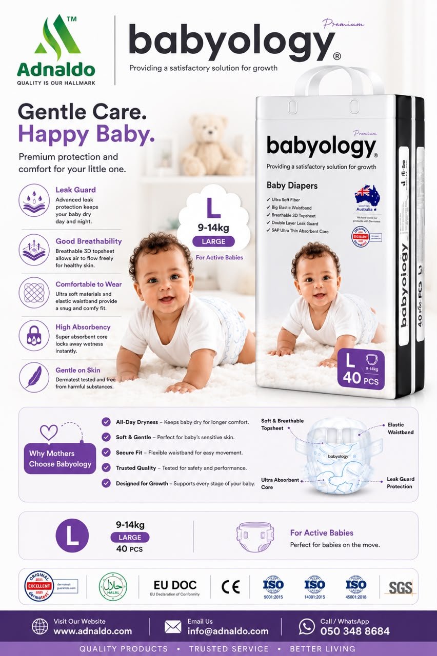 Baby Diaper (SIZE:L 40PCS)