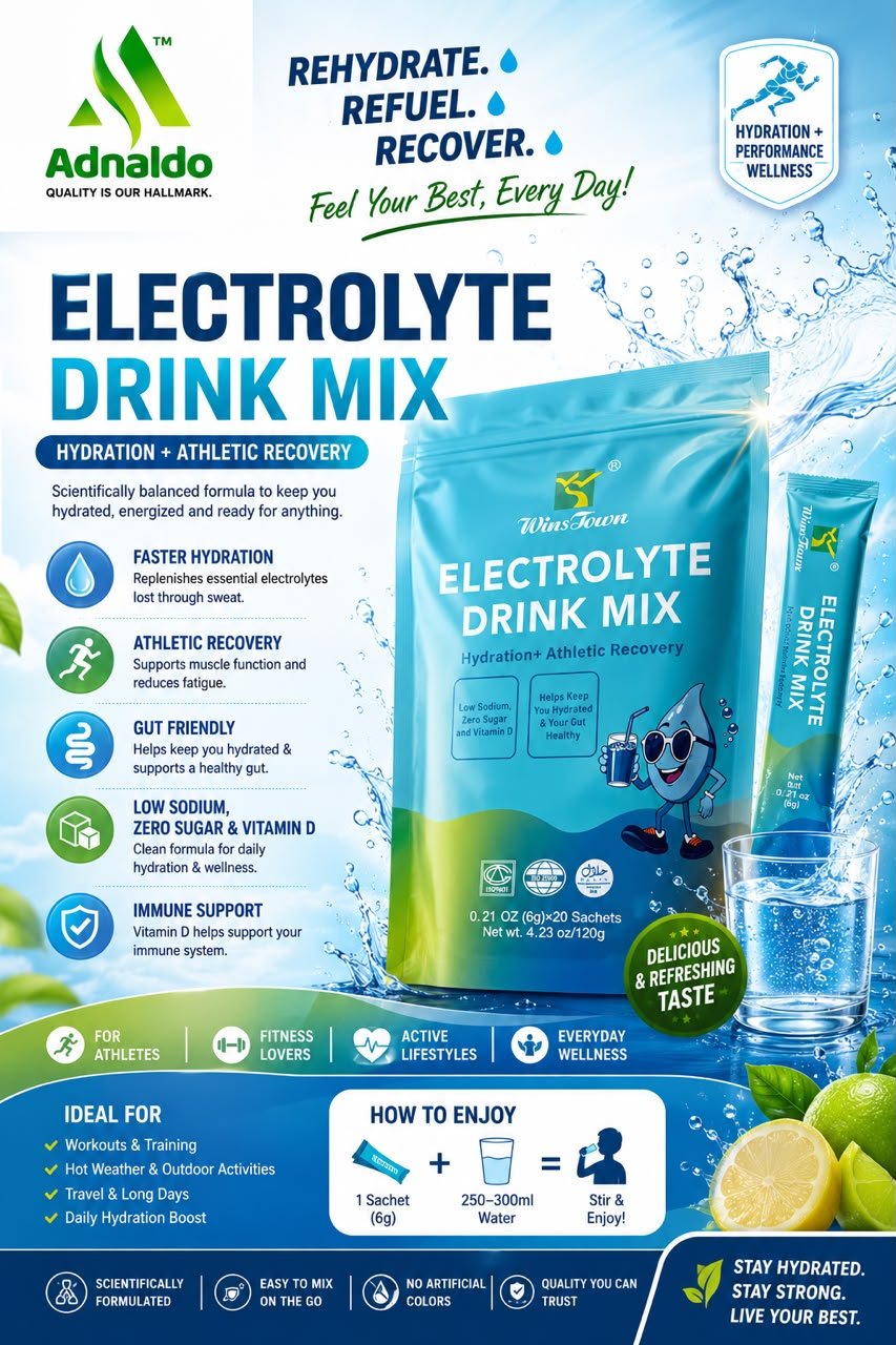 ELECTROLYTE DRINK MIX